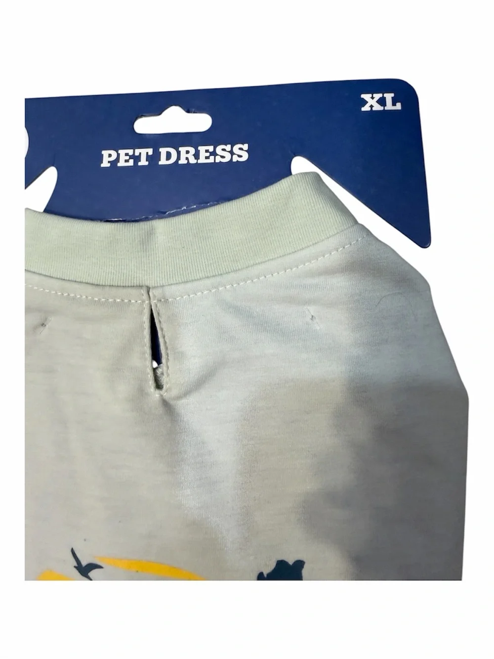 Life Is Good White Tee with Blue Palm Sunset Graphic Dog dress XL